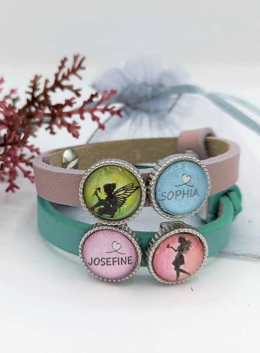 Personalisiertes Lederarmband Geschenk von der Zahnfee