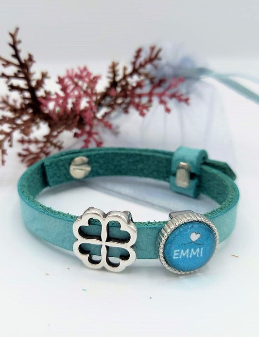 Personalisiertes Armband Glücksbringer