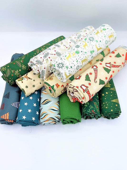 Patchwork Stoffpaket Weihnachten