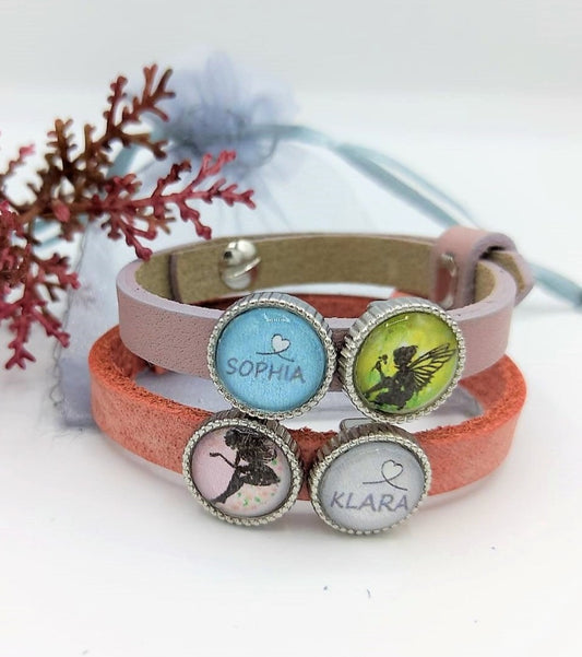 Personalisiertes Lederarmband Geschenk von der Zahnfee