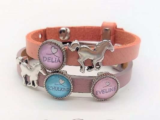 Personalisiertes Armband Schulkind zur Einschulung